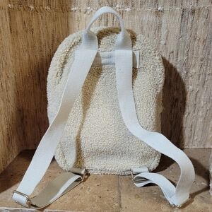 Studio Noos Ecru Teddy Mini Backpack